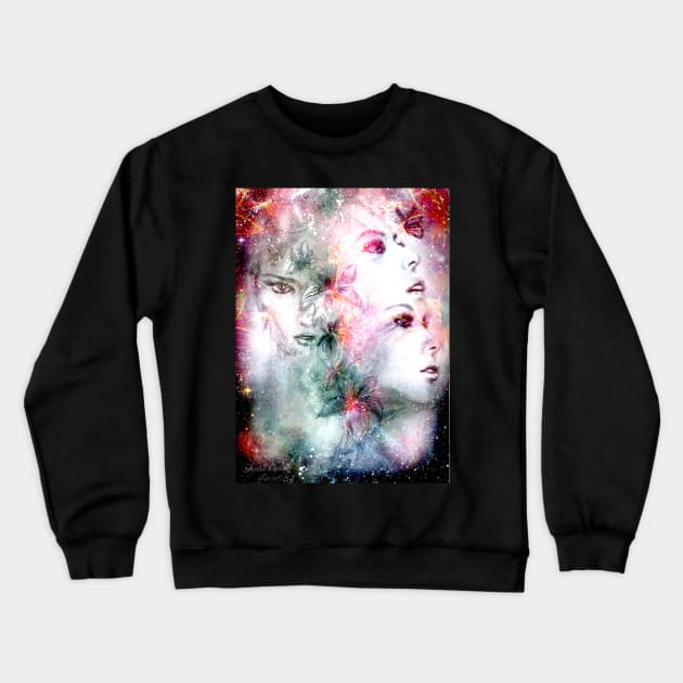 Triple Vision Crewneck Sweatshirt by AnnikaPixie